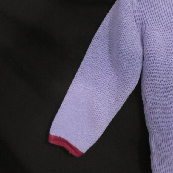 BABY GAP | 3XL - 3 years | Lilac Star Motif Sweater with Burgundy Accents - Picture 10 of 14